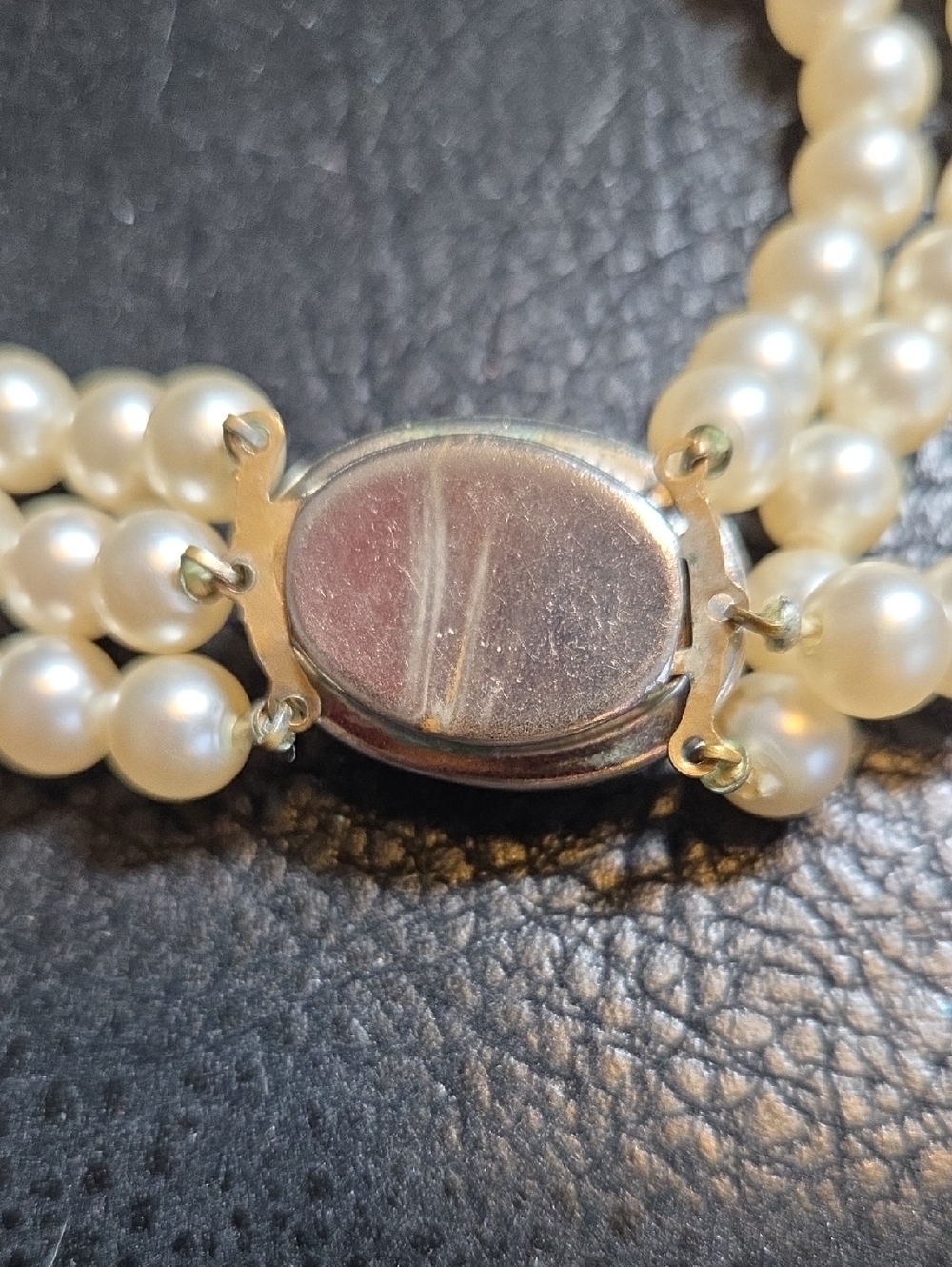 Vintage Stunning Classic Pearl Multi-Strand Necklace - Ivory - Picture 4 of 5